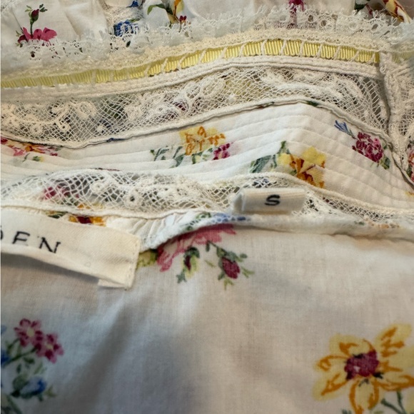 Doen Lucretia dress in Fleurs de Jonquille sz S - Picture 11 of 12